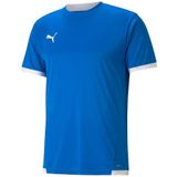 PUMA - teamLIGA - Voetbalshirt - Blauw Wit - 100% Gerecycled Polyester