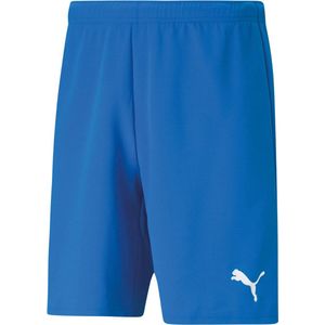 Short voor voetbal PUMA. Polyester materiaal. Maten XS. Blauw kleur