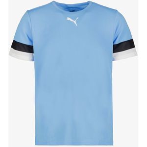 Puma - Teamrise Shirt - Hemelsblauw - Korte Mouw - Heren
