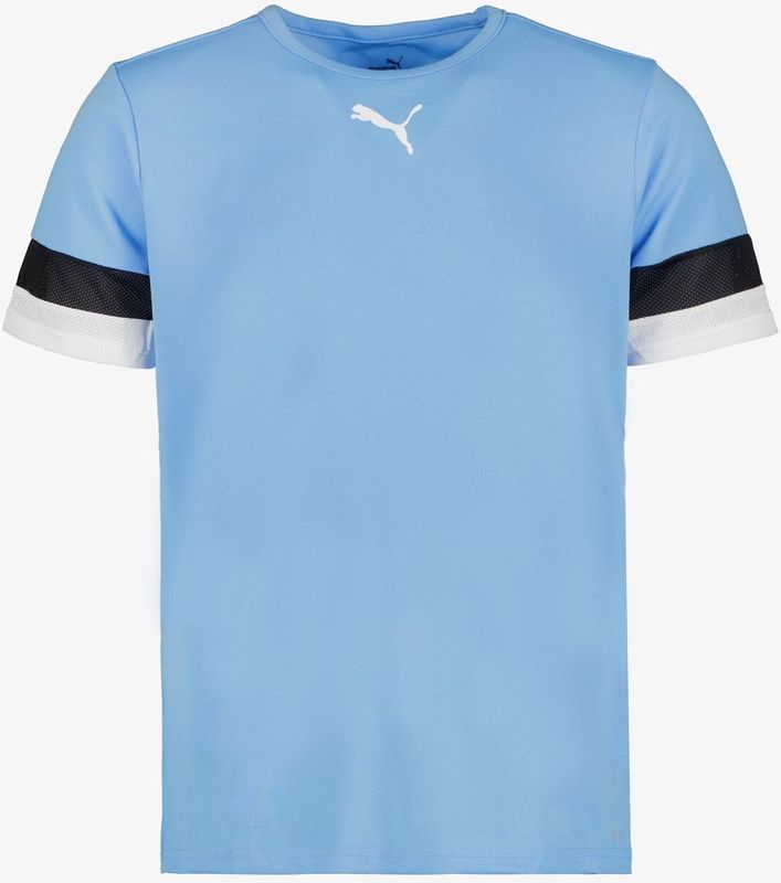 Puma - Teamrise Shirt - Hemelsblauw - Korte Mouw - Heren