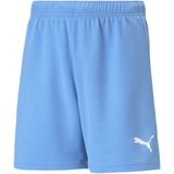 PUMA - TeamRise Shorts Jr - Sportkleding - Licht Blauw - Uniseks