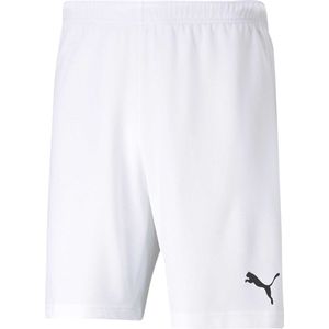 PUMA Teamrise Short - Korte Broek - Zwart - Polyester