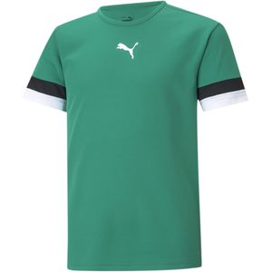 Puma Teamrise Shirt Korte Mouw Kinderen - Groen