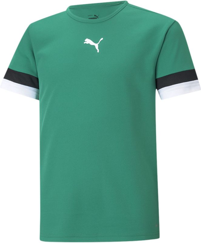 Puma Teamrise Shirt Korte Mouw Kinderen - Groen