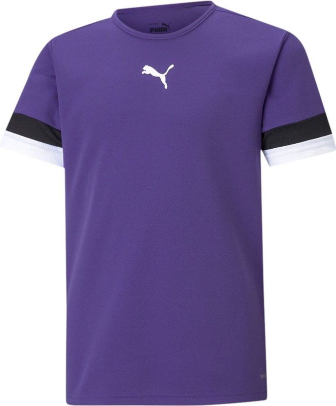Puma Teamrise Shirt Korte Mouw Kinderen - Paars