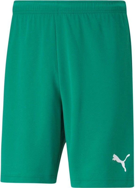 Puma - Teamrise Short - Groen - 100% Polyester - Regular Fit