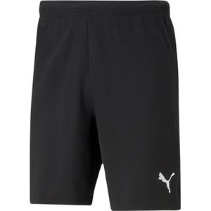 PUMA - teamRISE Korte Broek - Zwart - Elastische Tailleband - DryCELL