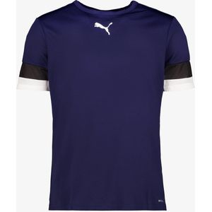Puma Teamrise Jersey Blauw T-Shirt - Sportwear - Volwassen