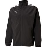 Puma - Teamliga Presentatiejack - Heren - Zwart - 100% Gerecycled Polyester
