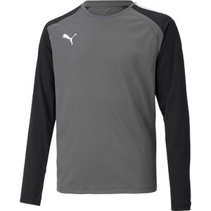 Puma Teampacer Keepershirt Lange Mouw Kinderen - Grijs Zwart
