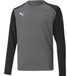 Puma Teampacer Keepershirt Lange Mouw Kinderen - Grijs Zwart
