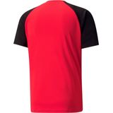 Puma - Teampacer Shirt - Korte Mouw - Rood / Zwart - 100% Gerecycled Polyester