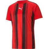Puma - Teamliga - Sportshirt - Rood/Zwart - 100% Gerecycled Polyester, DryCell Technologie