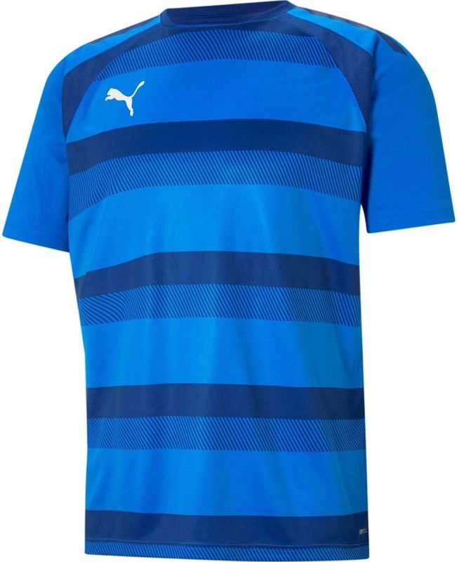 PUMA - teamvision - T-Shirt - Electric Blue Lemonade - Gerecycled Materiaal, DryCell Technologie