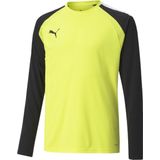 Puma - Teampacer - Sportshirt - Fluogeel / Zwart - 100% Gerecycled Polyester