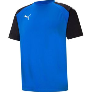 Puma - Teampacer Shirt - Korte Mouw - Royal / Zwart - 100% Gerecycled Polyester