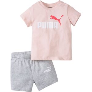 Puma Minicats Tee Short Set 845839- voor meisje Roze T-shirt Shorts