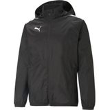 Puma - Team Liga All Weather - Jas - Zwart - 100% Nylon - Waterafstotend