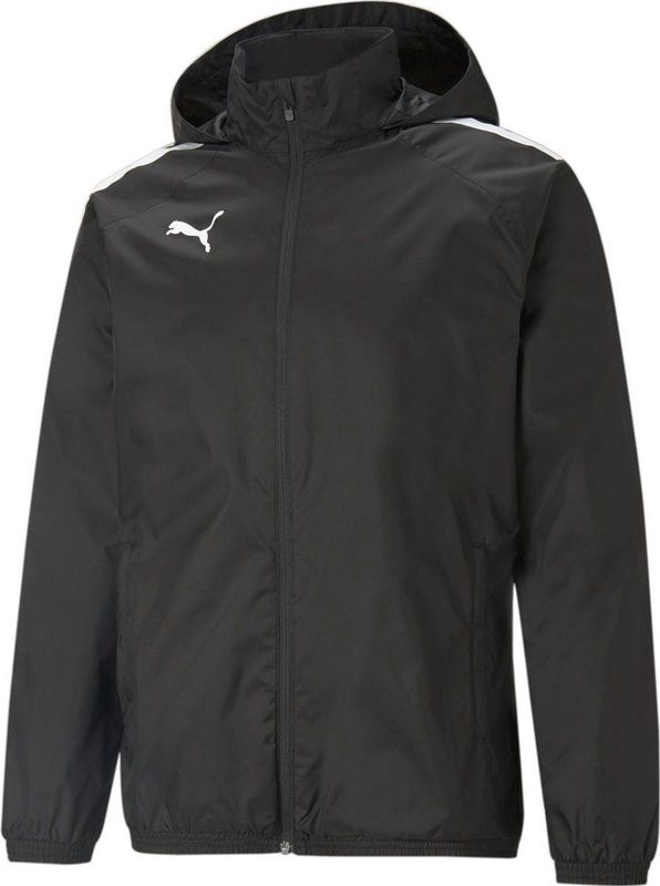 Puma - Team Liga All Weather - Jas - Zwart - 100% Nylon - Waterafstotend