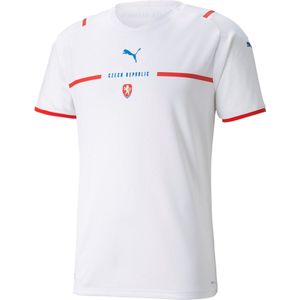 Puma - Tsjechische Repre - Voetbalshirt - Wit - Ademend
