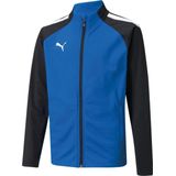 PUMA - teamLIGA Trainingsjack - Blauw Zwart - 100% Polyester