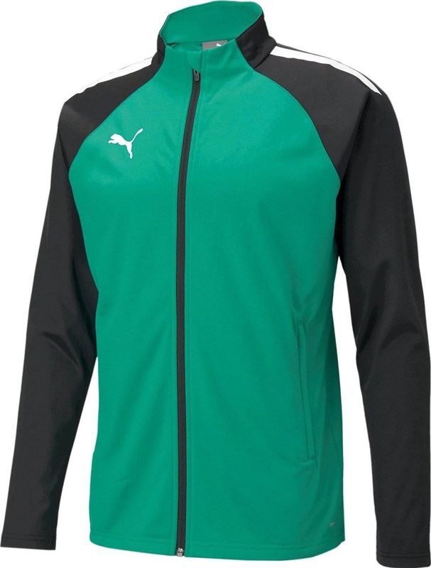 PUMA - TeamLIGA Full-Zip Jack - Zwart - Polyester - Vochtregulerend