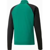 PUMA - Korte Rits Voetbaltop - Zwart - Polyester - DryCELL Technologie