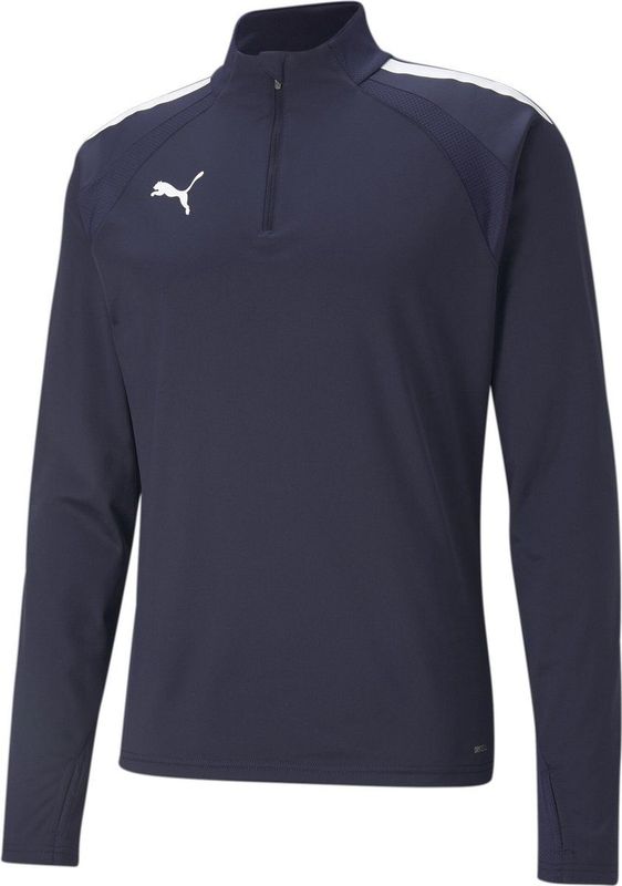 PUMA - teamLIGA Trainingstrui - Donkerblauw - 100% Gerecycled Polyester