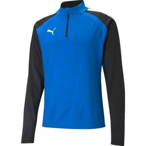 PUMA - teamLIGA Trainingstrui - Blauw Zwart - 100% Gerecycled Polyester