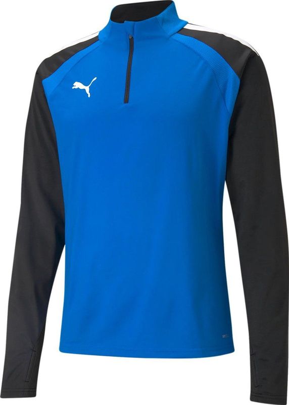 PUMA - teamLIGA Trainingstrui - Blauw Zwart - 100% Gerecycled Polyester