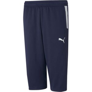 Puma - Teamliga 3/4 Trainingsbroek - Marine - 100% Gerecycled Polyester