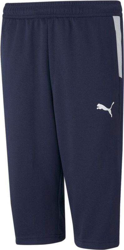 Puma - Teamliga 3/4 Trainingsbroek - Marine - 100% Gerecycled Polyester