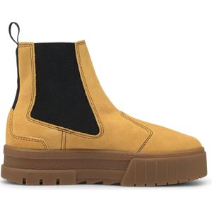 Puma - Mayze Chelsea - Suede Boots - Bruin - Damesmodel