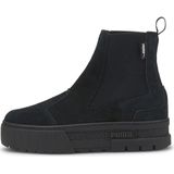 Puma, Schoenen, Dames, Zwart, 38 EU, Suède, Zwarte Suède Chelsea Booties