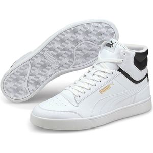 Puma, Schoenen, Heren, Wit, 44 EU, Shuffle Mid Sneakers