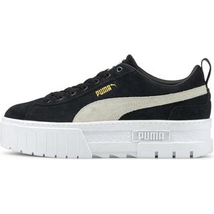 PUMA Mayze WN's Sneaker voor dames, Zwart/Wit, 39 EU