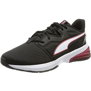 PUMA Women's LVL-UP XT WN's Gymnastics Shoe, Black-Persian RED White, 6 UK