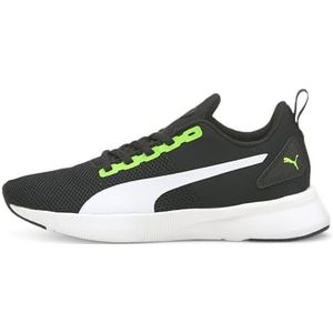 PUMA FLYER RUNNER JR uniseks-kind Sneaker,Green Flash Puma White Puma Black,35.5 EU