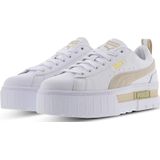 Puma Mayze Lth Sneakers Me+dames Wit