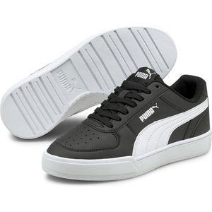 PUMA Caven Jr Unisex Sneakers - Puma Black-Puma White - Maat 38.5