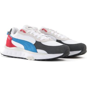 Puma, Sneakers Wild Rider Rollin Wit Veelkleurig, Heren, Maat:43 1/2 EU