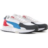 Puma, Sneakers Wild Rider Rollin Wit Veelkleurig, Heren, Maat:42 EU