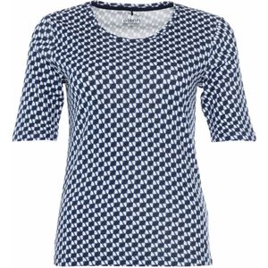 Shirt mit geometrischen Allover-Print