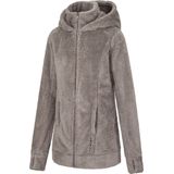 DENIMFY - DFMila - Jas - Grijs - Fleece - Regular Fit