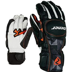 Ziener LEXO PR Junior Race skihandschoenen / wintersport handschoenen | sporters, hardlopen, Primaloft gevoerd, zwarte druk, 3,5