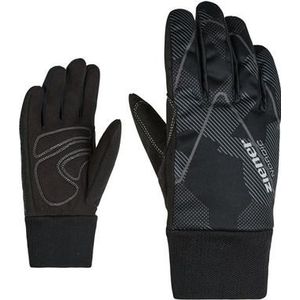 Ziener Kinderen Unico Junior handschoenen voor langlauf/nordic/crosscountry-handschoenen | winddicht, ademend, zachte shell, grijs inkt camo, S