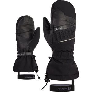 Ziener Gastilo Handschoenen voor ski/wintersport, Gore-Tex, lange mouwen, PFC-vrij, zwart, 8,5 heren, zwart, 8,5, zwart.