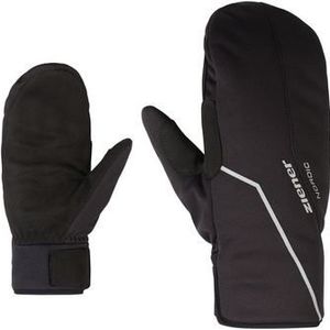 Ziener Ultimono Langlauf/Nordic/Crosscountry-handschoenen voor heren, winddicht, Primaloft, softshell, zwart, 10,5