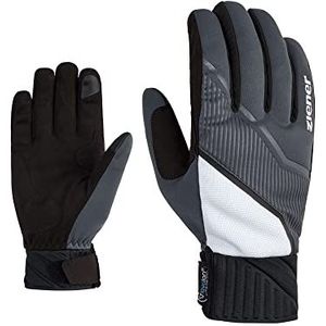 Ziener UZOMI Langlauf/Nordic/Crosscountry-handschoenen voor heren, extra warm, touch, softshell, ombre, 6