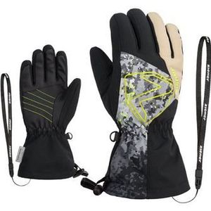 Ziener Kinderen Laval ski handschoenen / wintersport | waterdicht, extra warm, wol, Galaxy Print, 6